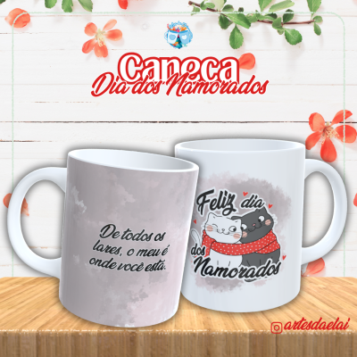 Namorados (Arte Casal Gatinhos)
