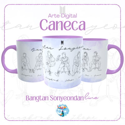 Bangtan Sonyeondan line