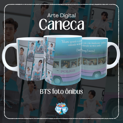 BTS foto ônibus