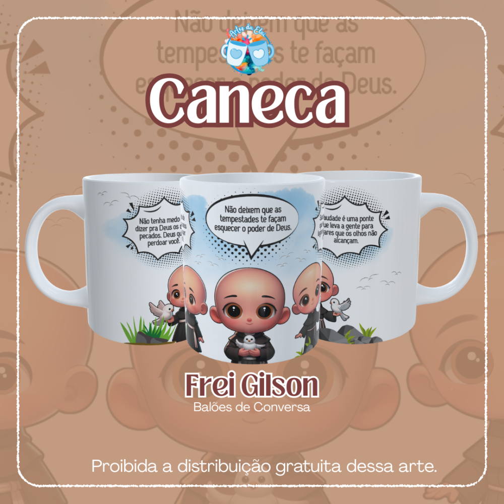 Frei Gilson - Balões de Conversa
