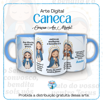 Maria Oração (Desenho)