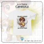 São Miguel Arcanjo Quem como Deus - (Camiseta)