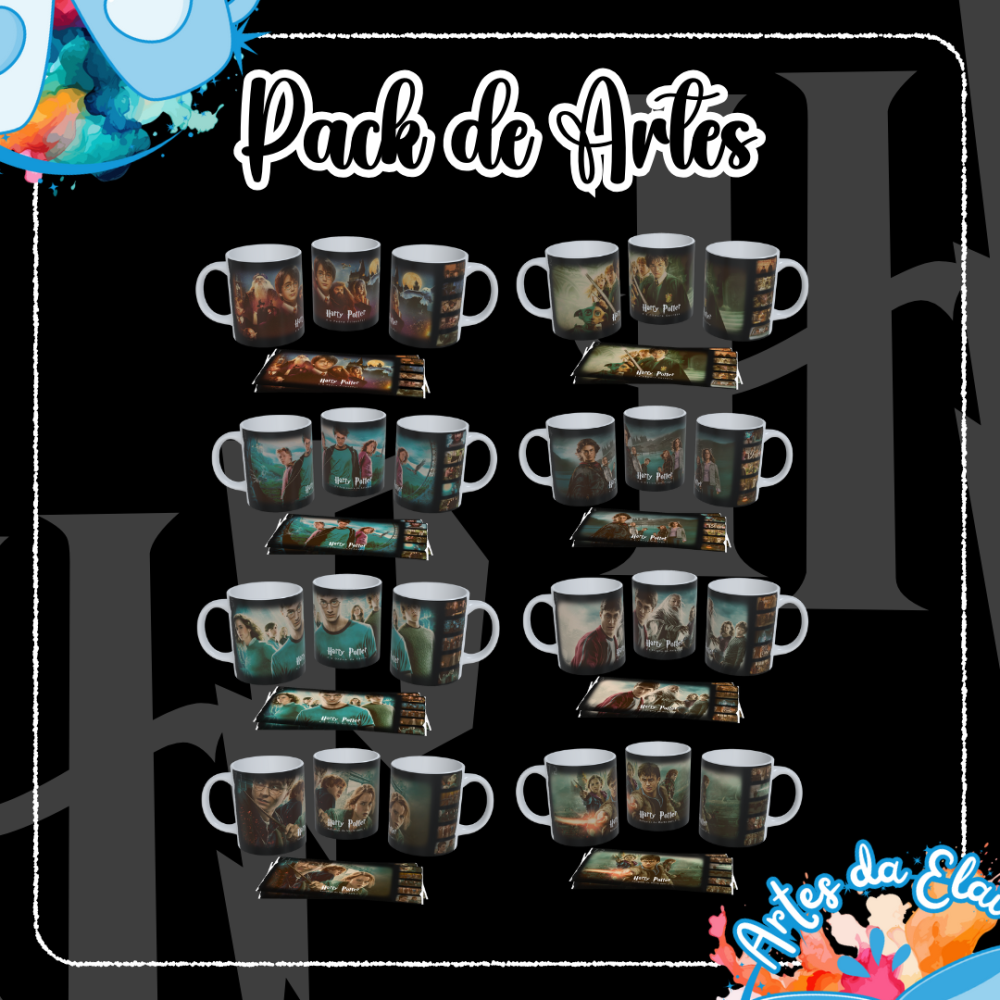 Pack Harry Potter Filmes