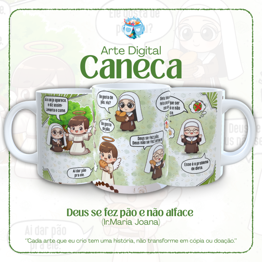Deus se fez pão e não alface (Ir.Maria Joana)