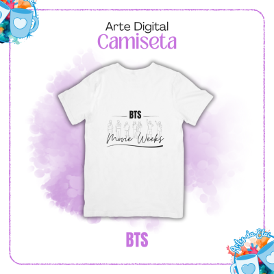 BTS Movie Weeks Linhas (Camiseta)
