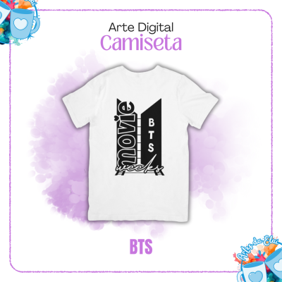 Logo Movie Weeks Preto (Camiseta)