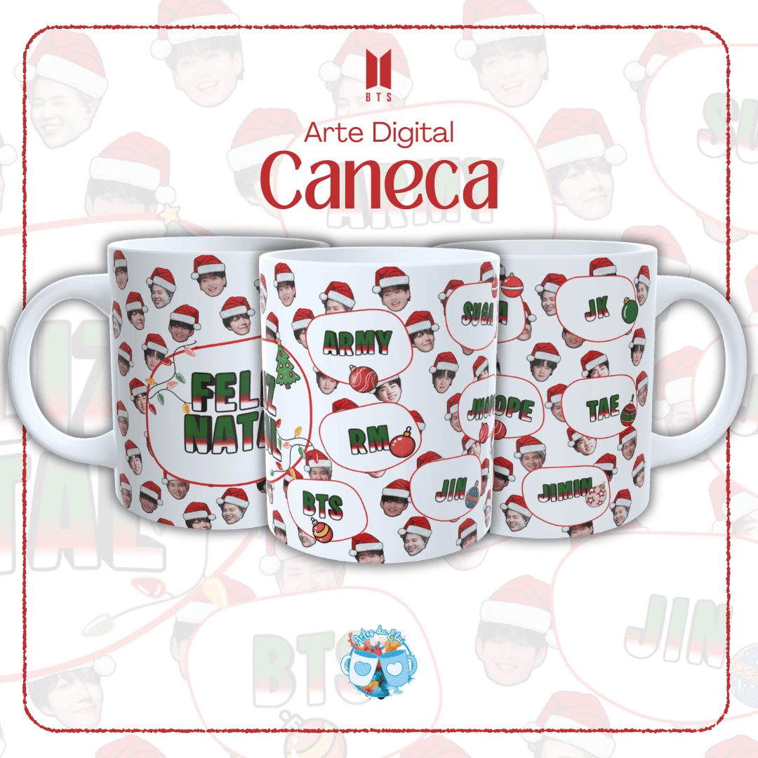 Pack 4 Natal (BTS) - Imagem 2