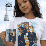 Arte Kit Caneca e Camiseta Jimin Pop Art