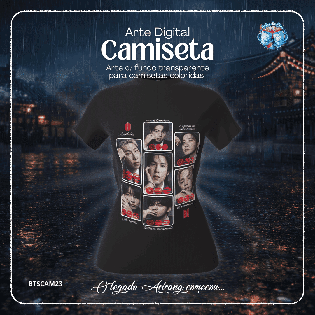 Arte Camiseta - O Legado Arirang começou - Imagem 2