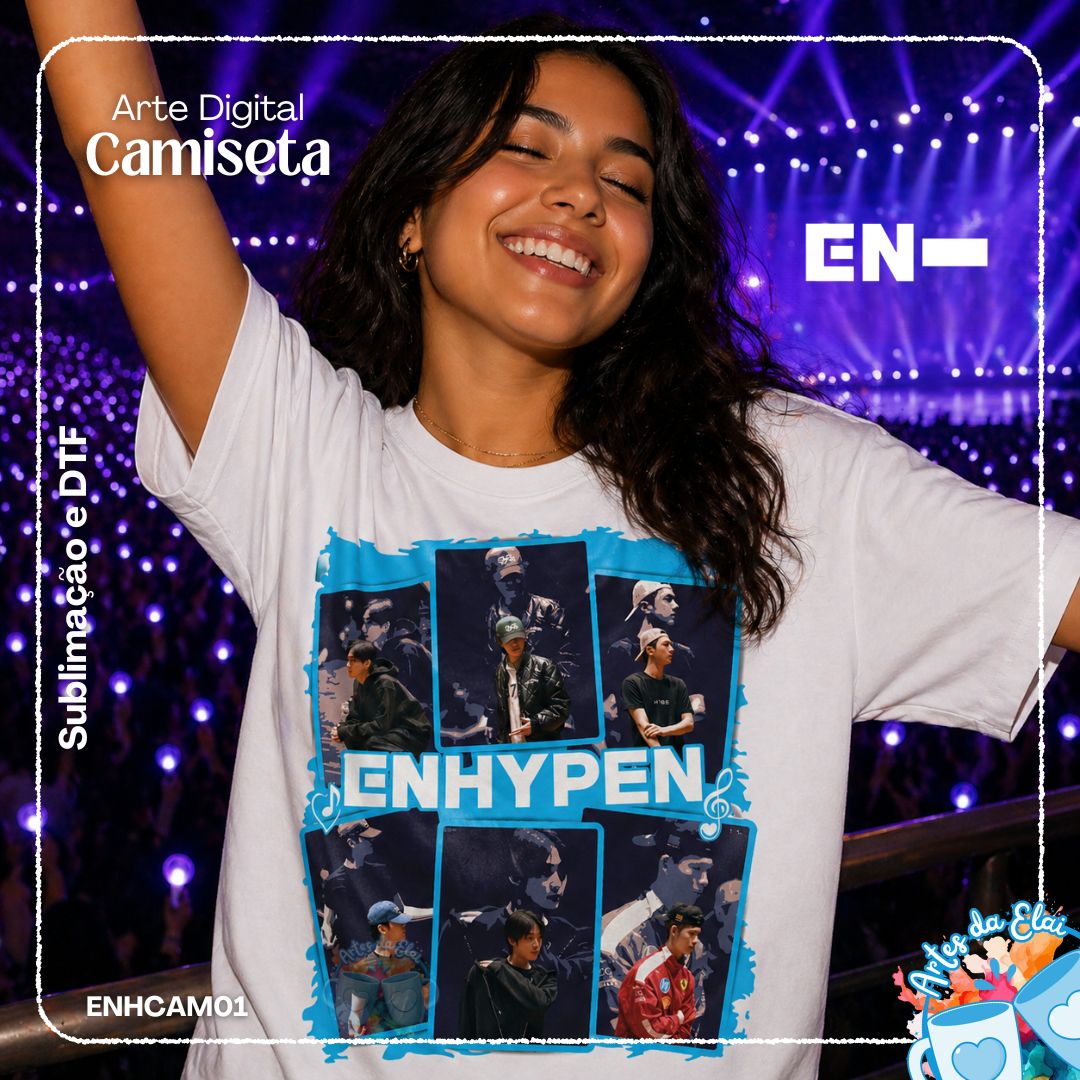Arte Camiseta Enhypen
