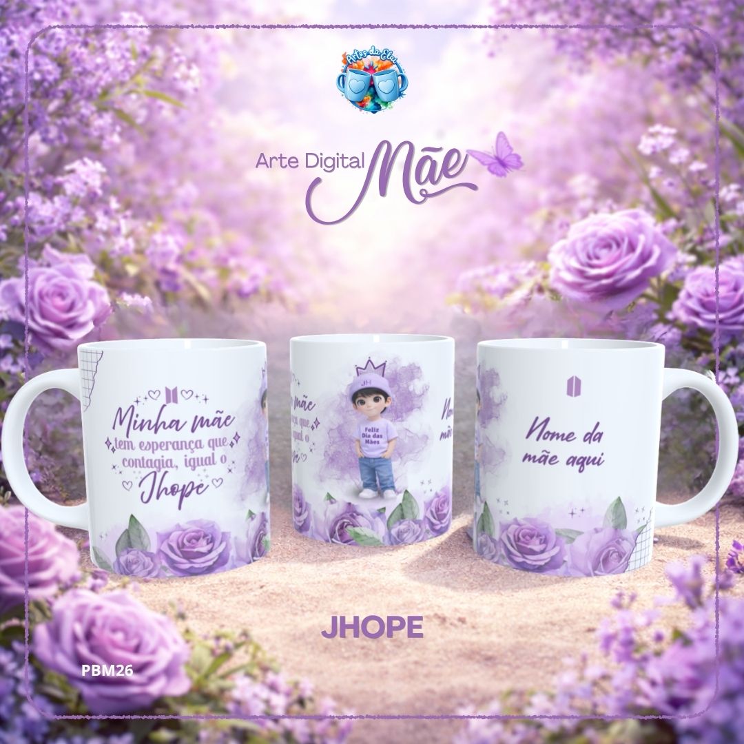 Arte Mãe BTS 2026 - JHOPE