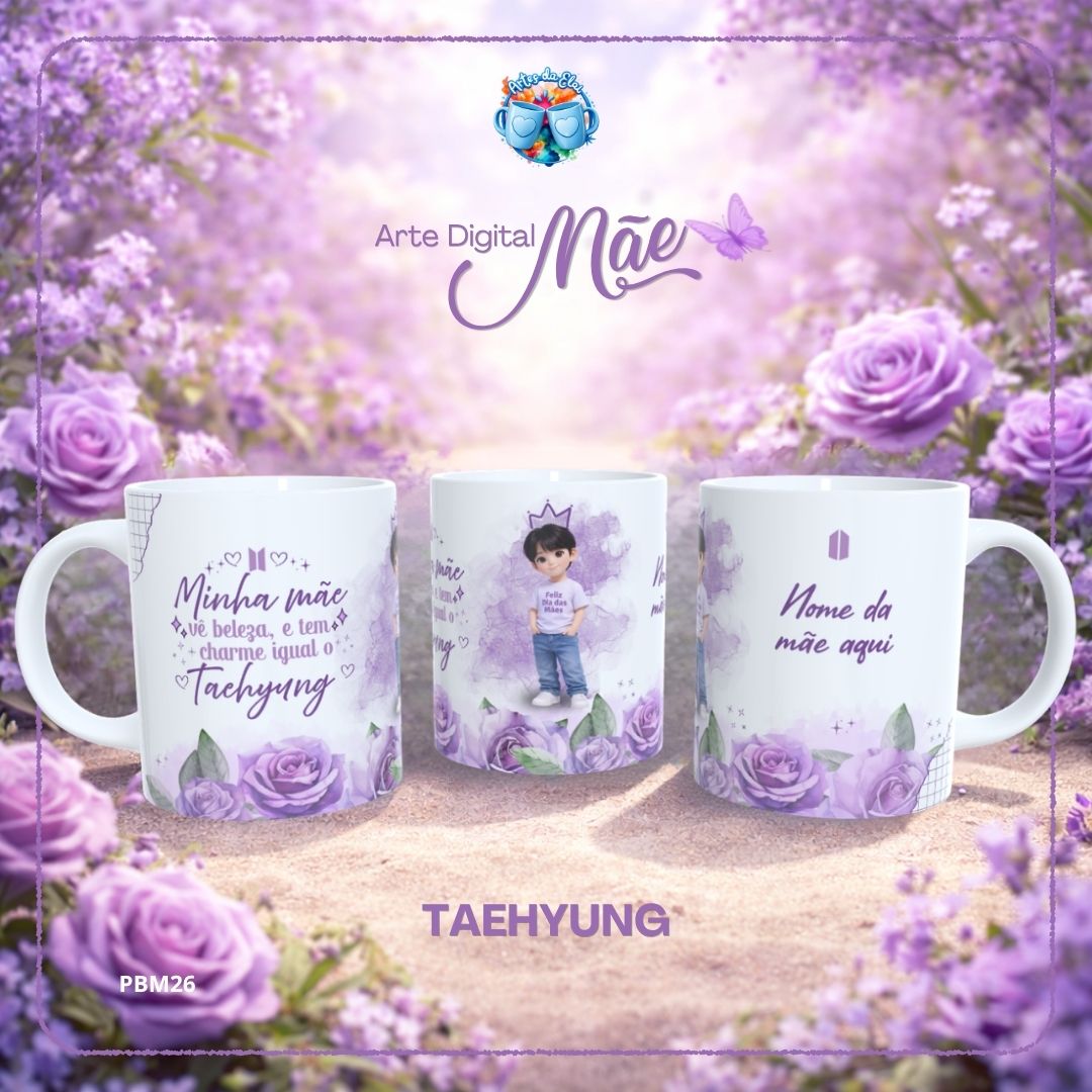 Arte Mãe BTS 2026 - TAEHYUNG