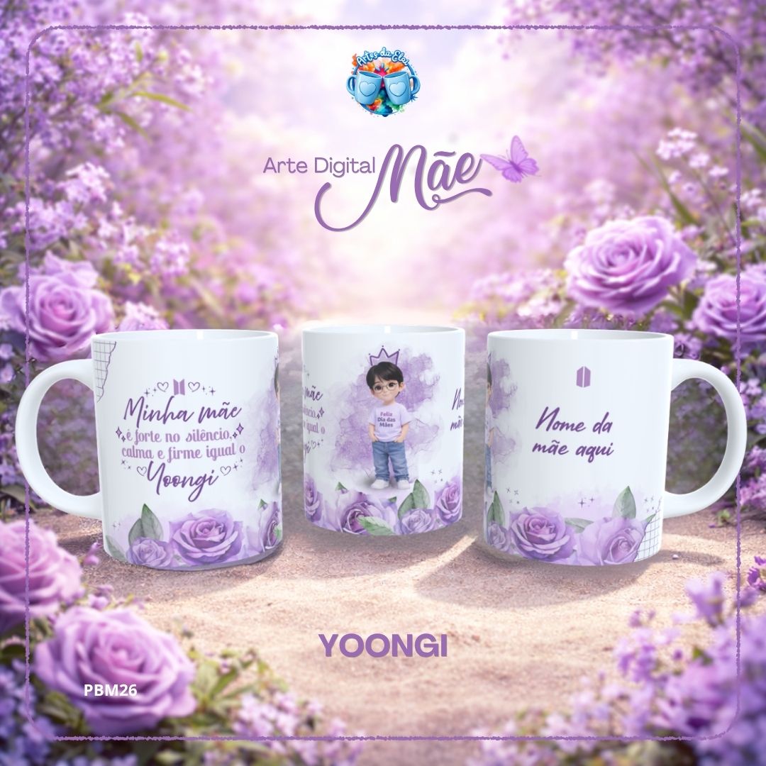 Arte Mãe BTS 2026 - YOOGIN