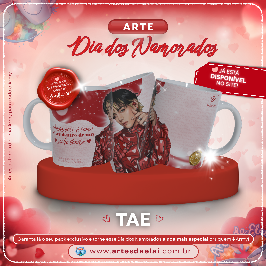 Arte Namorados BTS Tae 2026