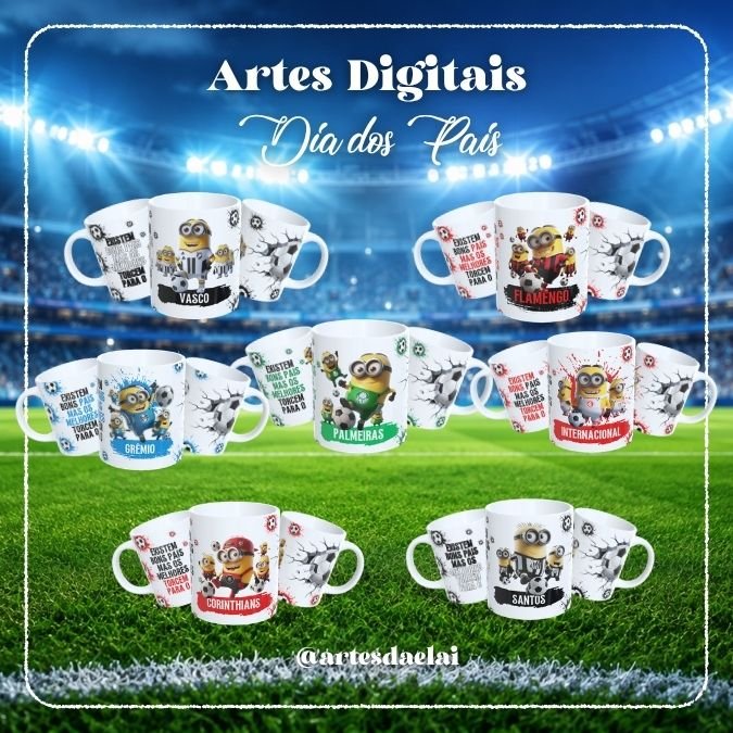Pack Arte Minions Time Pai